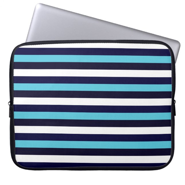 Housse Pour Ordinateur Portable Bleu (Devant)