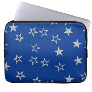 Housse Pour Ordinateur Portable Bleu argenté