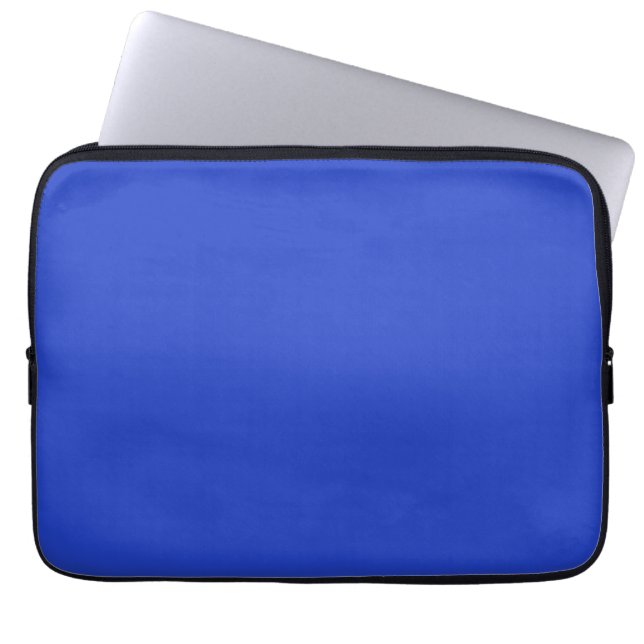 Housse Pour Ordinateur Portable Bleu bleu (couleur solide) (Devant)