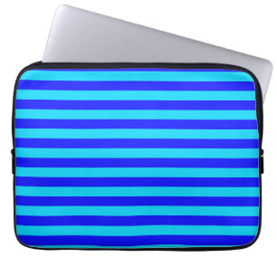 Housse Pour Ordinateur Portable Bleu clair et Bleu foncé