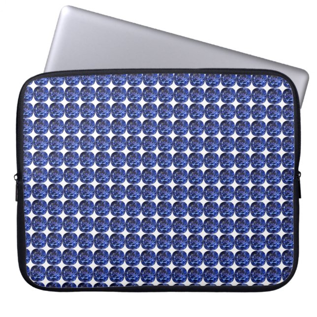 Housse Pour Ordinateur Portable Bleu saphir (Devant)