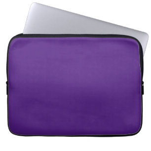 Housse Pour Ordinateur Portable Bleu-violet (roue de couleur) (couleur solide)