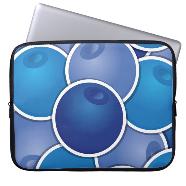 Housse Pour Ordinateur Portable Bleuet funky (Devant)