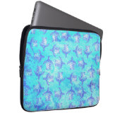 Housse Pour Ordinateur Portable Blue Sea Turtle Print (Devant droit)