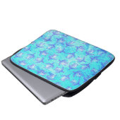 Housse Pour Ordinateur Portable Blue Sea Turtle Print (Devant bas)