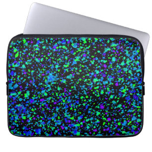 Housse pour ordinateur portable Blue Splatter