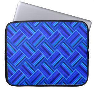 Housse Pour Ordinateur Portable Blue stripes