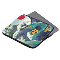 Blue Waves Green Dragon Red Sun Skate