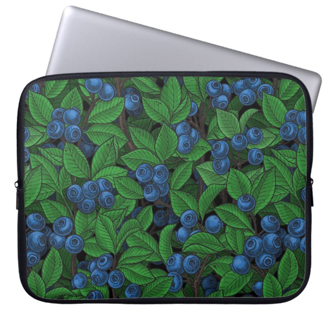 Housse Pour Ordinateur Portable Blueberry (Devant)