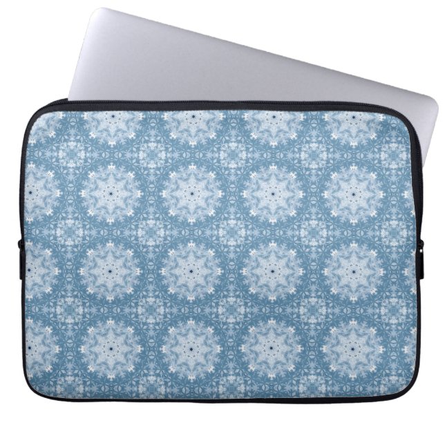 Housse Pour Ordinateur Portable Blues d'hiver (Devant)