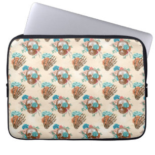 Housse Pour Ordinateur Portable Boho Skull Series Design 12