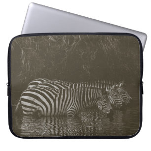 HOUSSE POUR ORDINATEUR PORTABLE BOISSON FAMILIALE ZEBRA