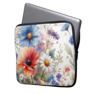 Housse Pour Ordinateur Portable Bonanza 🌸 Blossoms' : Une fête foetale extravagan