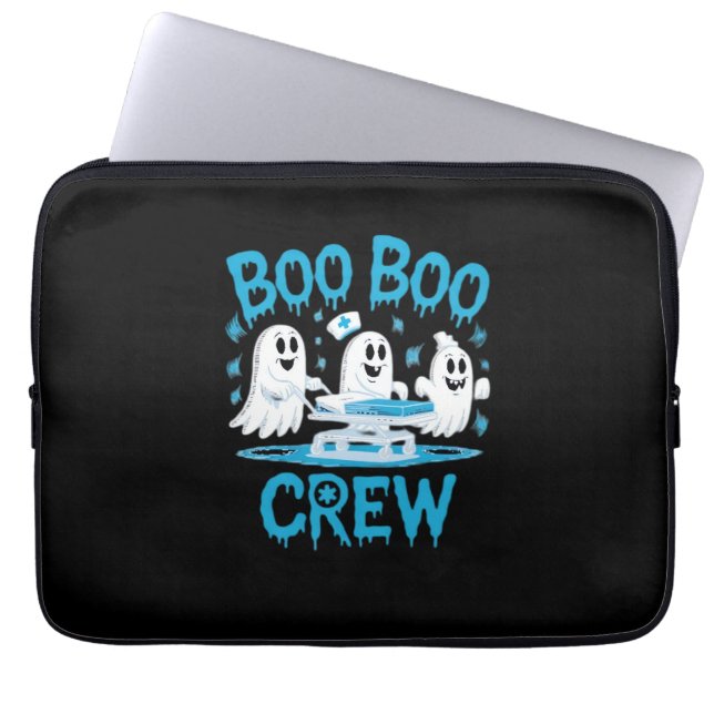 Housse Pour Ordinateur Portable Boo Boo Crew Ghost Parade Nurse Halloween Essen (Devant)