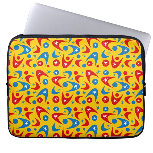 Housse Pour Ordinateur Portable Boomerangs rétro (Devant)