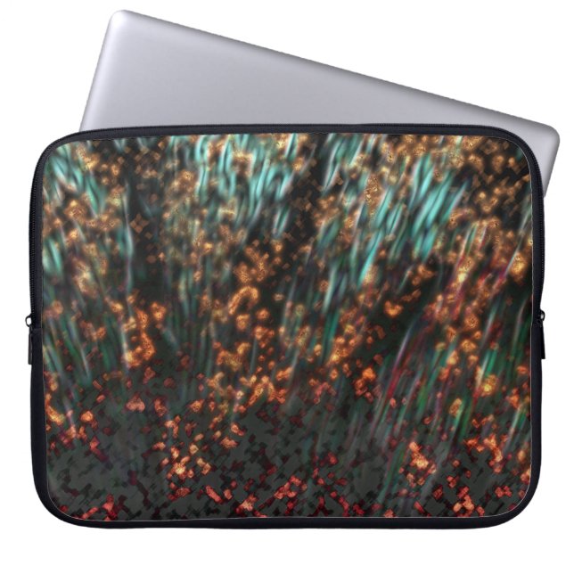 Housse Pour Ordinateur Portable Borealis de cuivre (Devant)