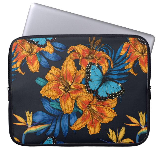 Housse Pour Ordinateur Portable Bouquet tropical (Devant)