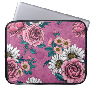 Housse Pour Ordinateur Portable Bouquets 2 été