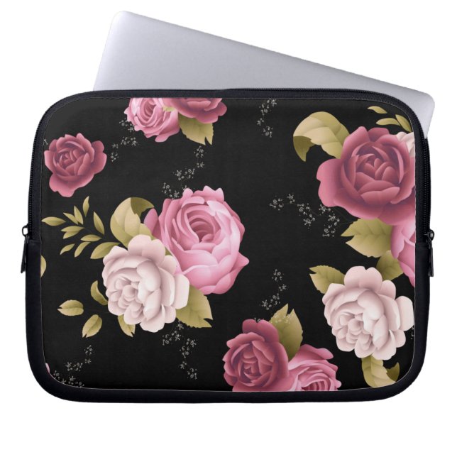 Housse Pour Ordinateur Portable Bouquets de Roses 3 (Devant)