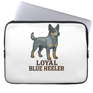 Housse Pour Ordinateur Portable Bouvier Australien Fidèle Blue Heeler
