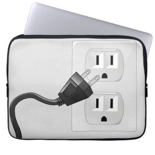 Housse Pour Ordinateur Portable Branchez-le