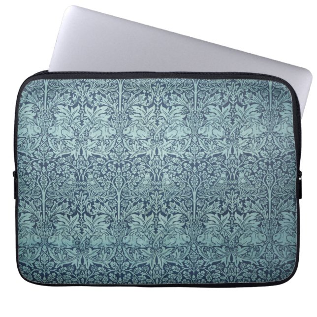 Housse Pour Ordinateur Portable Brer Rabbit par William Morris, Motif textile (Devant)