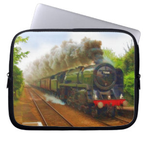 Housse Pour Ordinateur Portable British Railway Steam Train pour Trainspotspotters