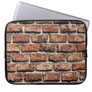 Housse Pour Ordinateur Portable Brown brick wall on daylight