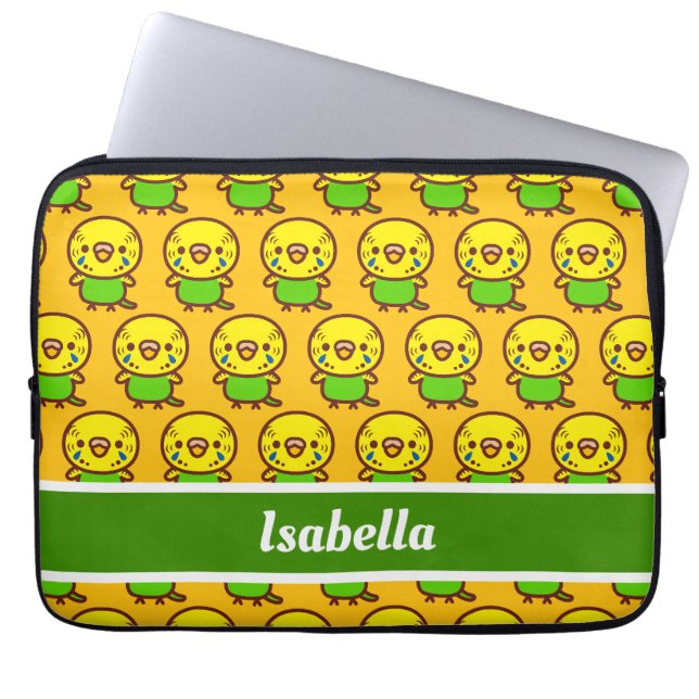 Housse Pour Ordinateur Portable Budgerigar / femelle normale (Devant)