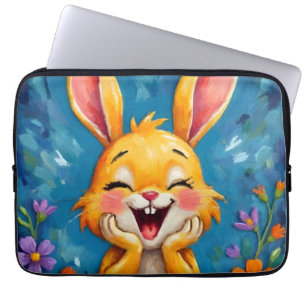 Housse Pour Ordinateur Portable Bunny Bliss