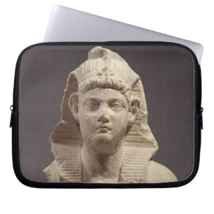 Housse Pour Ordinateur Portable Buste d'un empereur romain en tant que pharaon