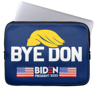 Housse Pour Ordinateur Portable Bye Don BIDEN 2020 Président HARRIS