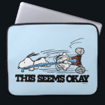 Housse Pour Ordinateur Portable cacahuètes | Snoopy & Linus<br><div class="desc">Découvrez ce design amusant de cacahuètes avec Snoopy et Linus.</div>