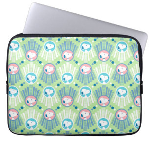 Housse Pour Ordinateur Portable cacahuètes   Snoopy Mint Green Deco Dreams Motif