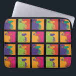 Housse Pour Ordinateur Portable cacahuètes | Snoopy Pop Art Moderne<br><div class="desc">Découvrez ce style pop art coloré Peanuts design avec Snoopy.</div>