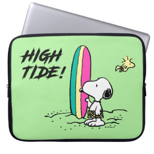 Housse Pour Ordinateur Portable cacahuètes Snoopy & Woodstock High Tide