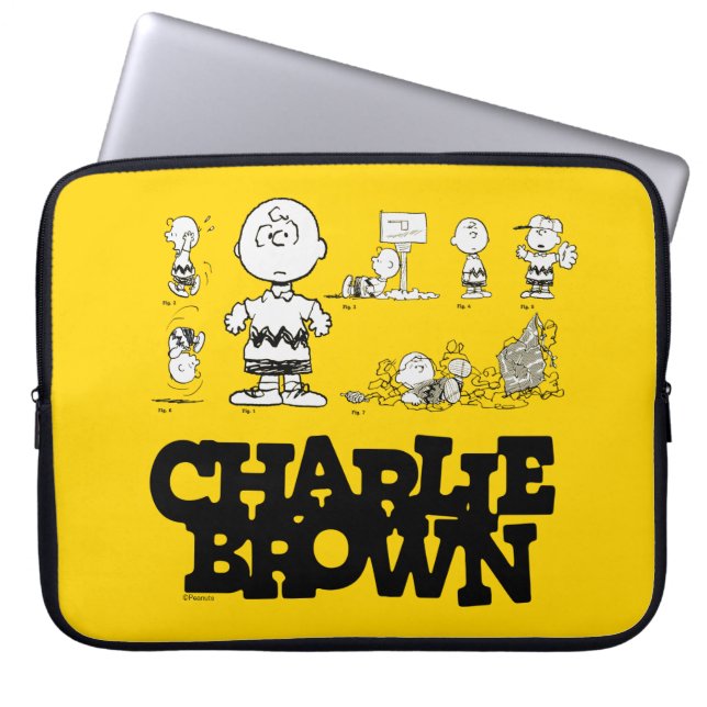 Housse Pour Ordinateur Portable cacahuètes | Toujours Charlie Brown (Devant)