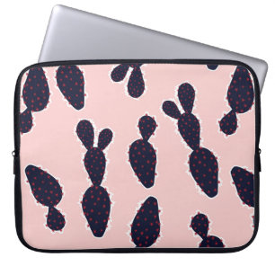 Housse Pour Ordinateur Portable Cactus mignon douce humeur et ton motif,