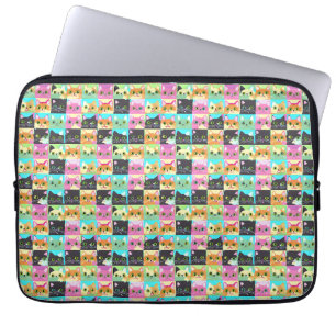 Housse Pour Ordinateur Portable Cadeau de chat Cute Kawaii Motif