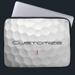 Housse Pour Ordinateur Portable Cadeau de golf personnalisé avec nom et numéro per<br><div class="desc">Vous cherchez le cadeau ultime pour golfeur ? FORE !</div>