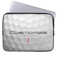Cadeau de golf personnalisé avec nom et numéro per