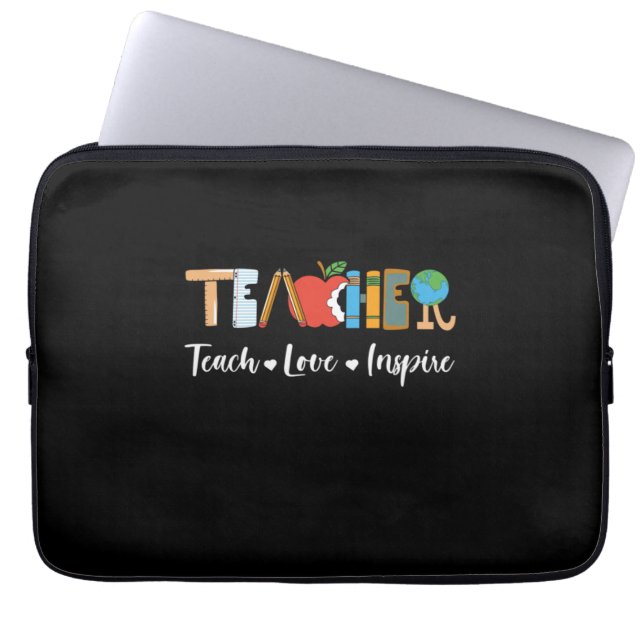 Housse Pour Ordinateur Portable Cadeau d'enseignant Professeur adorable (Devant)
