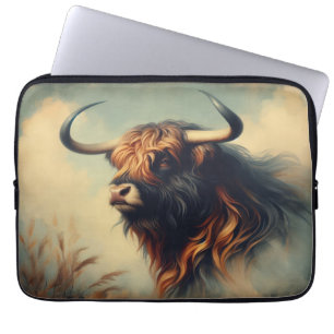 Housse Pour Ordinateur Portable Cadre de Gaur vintage