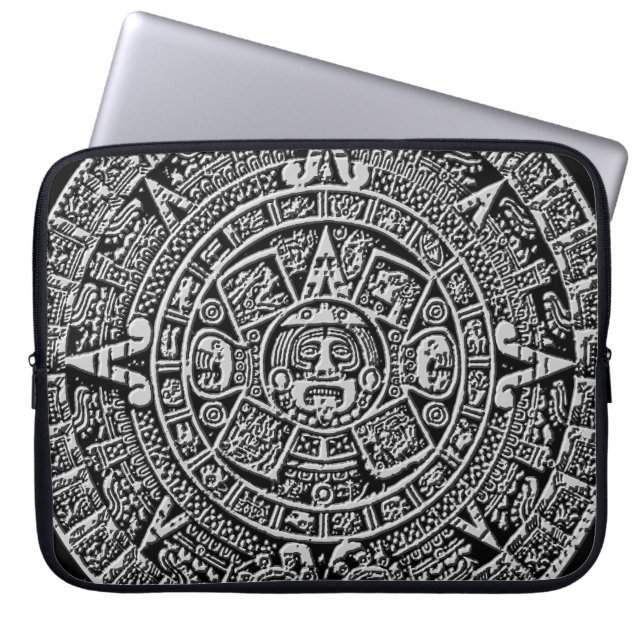 Housse Pour Ordinateur Portable Calendrier maya (Devant)