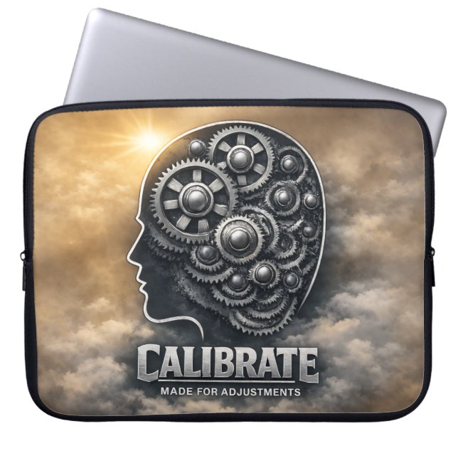 Housse Pour Ordinateur Portable CalibrerEsprit (Devant)