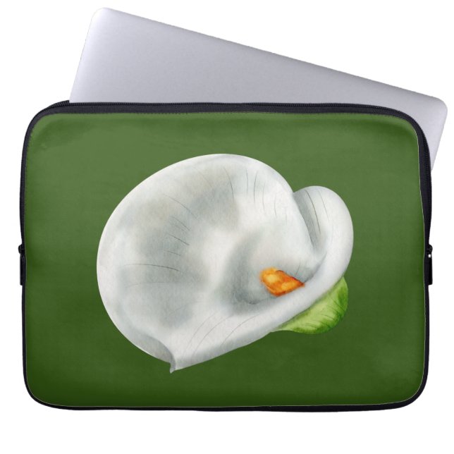 Housse Pour Ordinateur Portable Calla Lilly (Devant)
