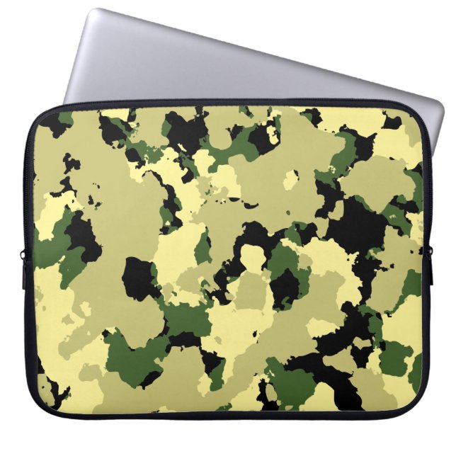 HOUSSE POUR ORDINATEUR PORTABLE CAMO (Devant)