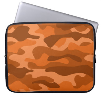 Housse Pour Ordinateur Portable Camo Monocolor Espagnol Orange