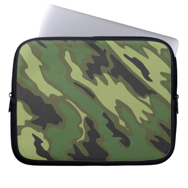 Housse Pour Ordinateur Portable Camouflage (Devant)