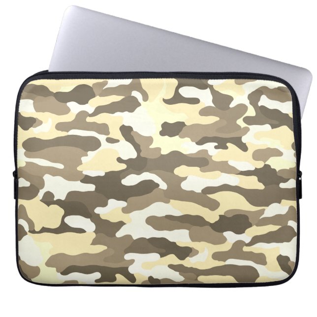 Housse Pour Ordinateur Portable Camouflage du désert (Devant)